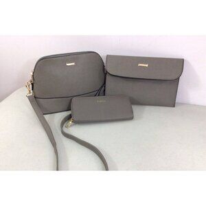 Elim Paul Crossbody Bag Set Wallet Pouch New